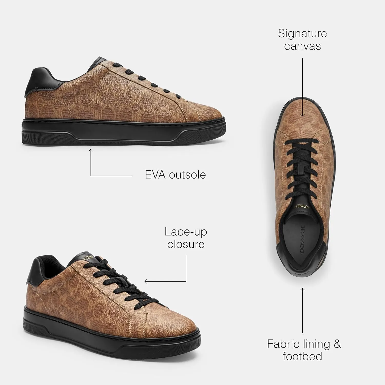 COACH Men's High Line Sneaker