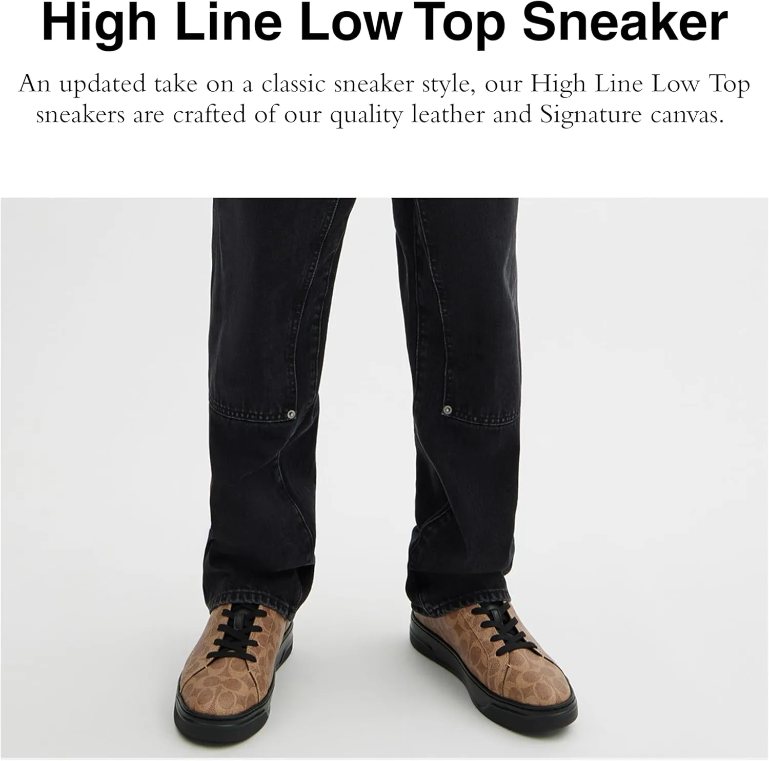 COACH Men's High Line Sneaker