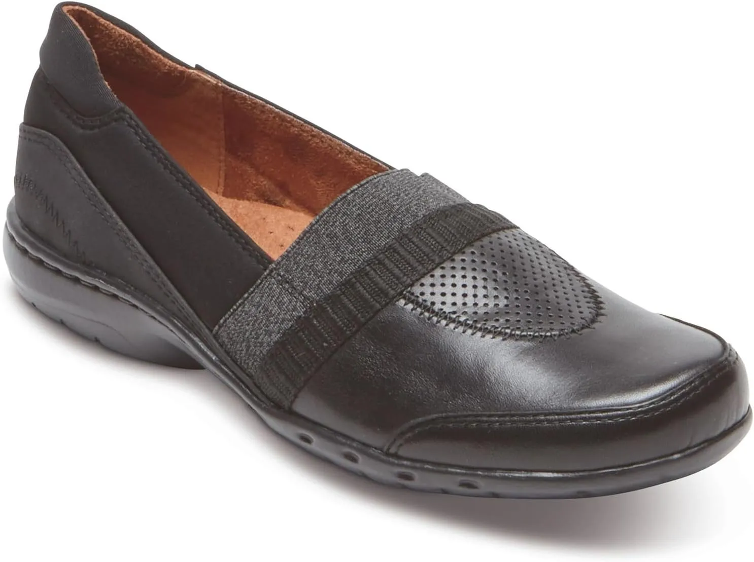 Cobb Hill Penfield A Line Casual Slip-On Women's Slip On, 8 C/D US, Black