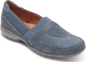 Cobb Hill Penfield A Line Casual Slip-On Women's Slip On, 8 C/D US, Blue