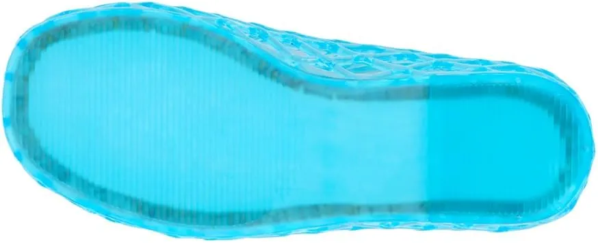 Coconuts by Matisse Womens Marlow Jelly Slip On Flats Casual - Blue
