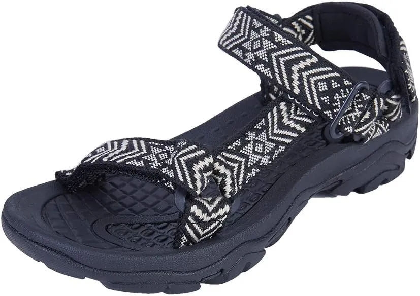 Colgo Men's Sport Sandals Comfort Classic Athletic Hiking Sandals with Arch Support Outdoor Wading Beach Water Shoes