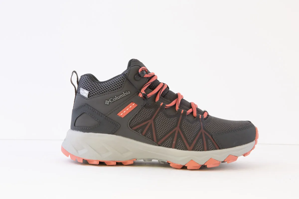 COLUMBIA - BL7573 089 PEAKFREAK II MID OUTDRY WATERPROOF HIKING BOO - DARK GREY MULTI