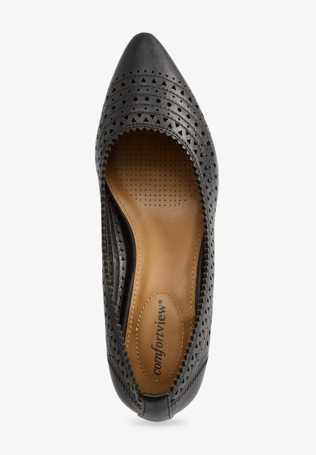 Comfortview Women's The Knightly Slip On Pump (Wide Widths Available)