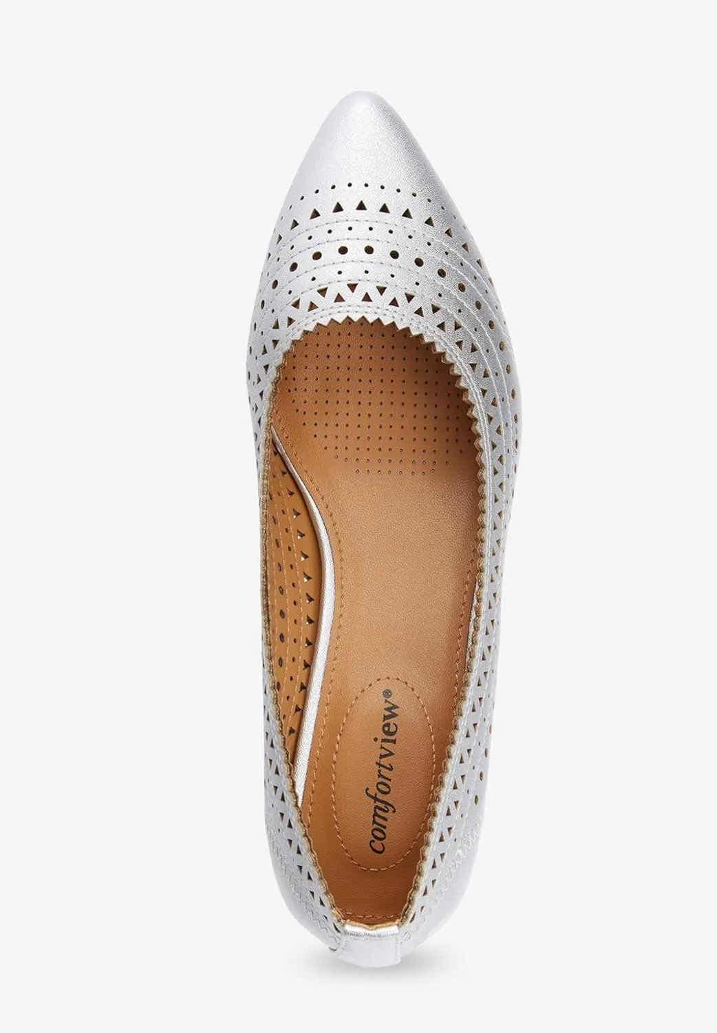 Comfortview Women's The Knightly Slip On Pump (Wide Widths Available)