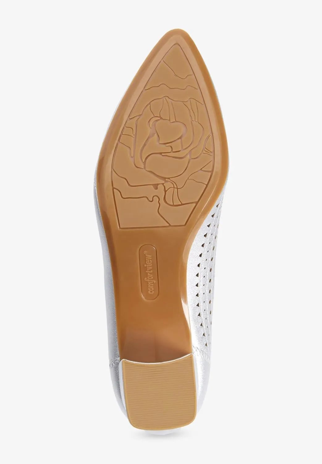Comfortview Women's The Knightly Slip On Pump (Wide Widths Available)