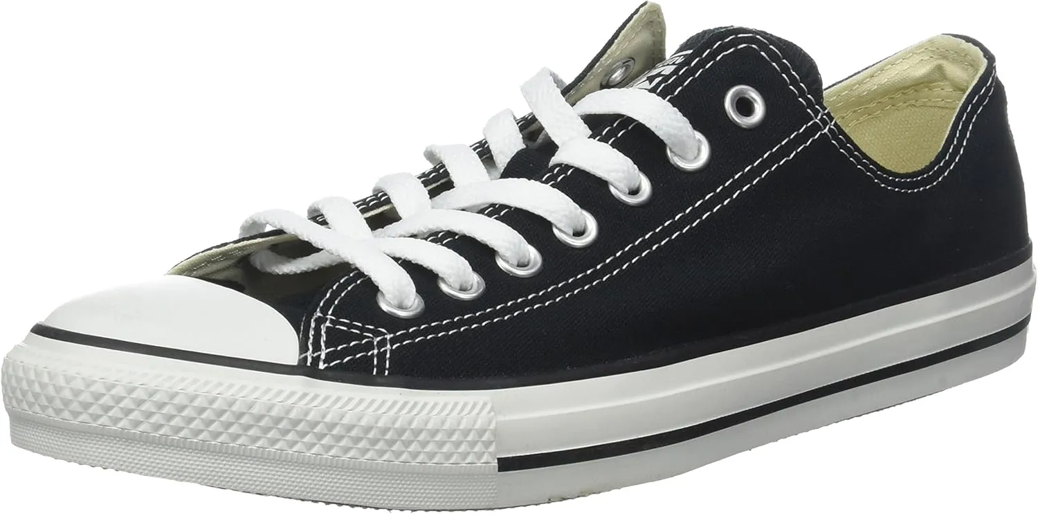 Converse Chuck Taylor All Star Canvas Low Top Sneaker Black 9.5