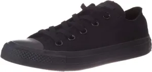Converse Chuck Taylor All Star Canvas Low Top Sneaker, Black Monochrome ,6.5 mens_us/8.5 womens_us