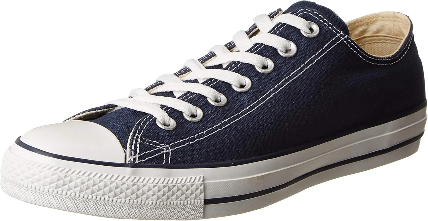 Converse Chuck Taylor All Star Canvas Low Top Sneaker, Navy ,4 US Men/6 US Women