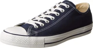 Converse Chuck Taylor All Star Canvas Low Top Sneaker, Navy ,4 US Men/6 US Women
