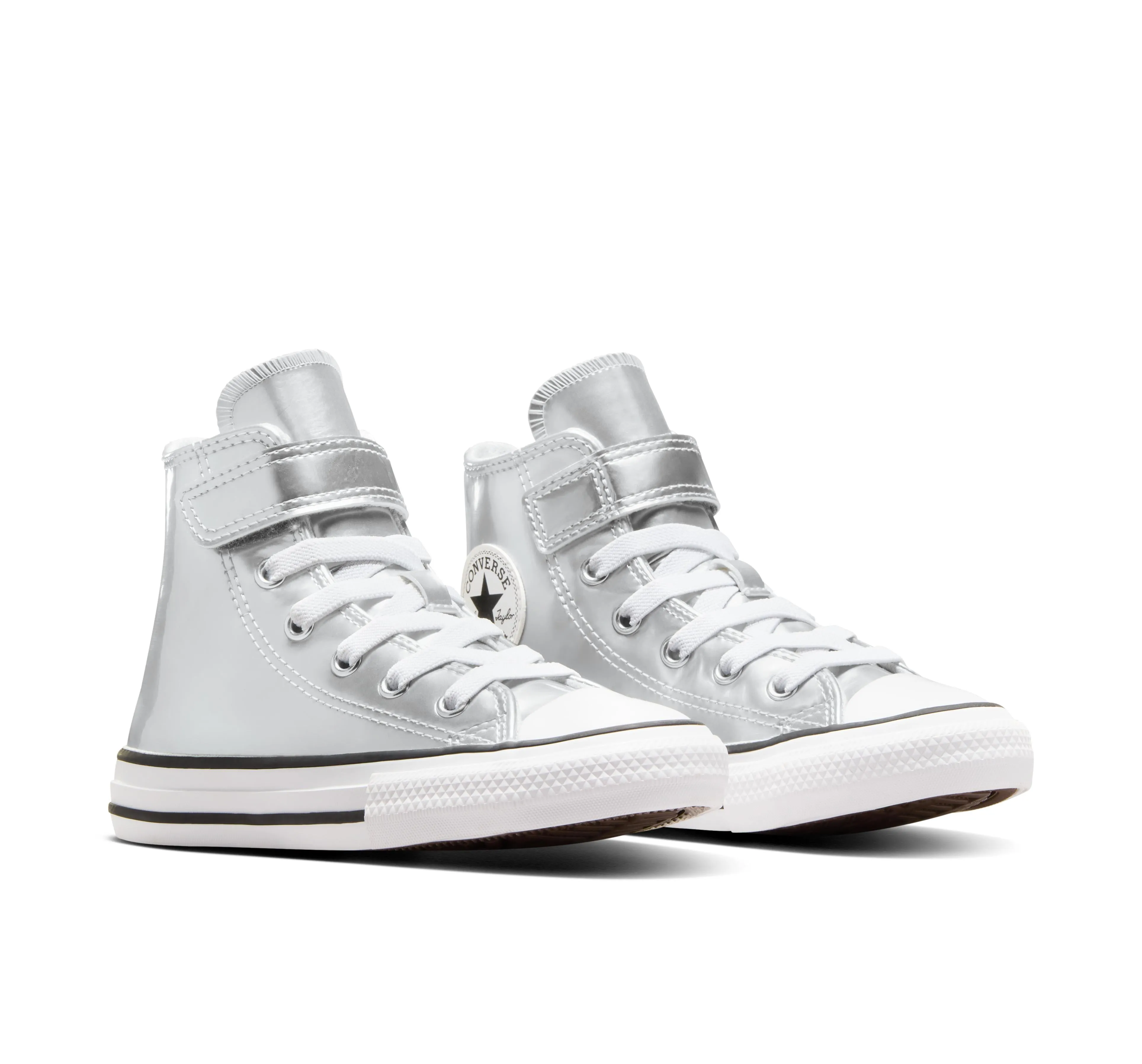 CONVERSE KID CT HI SHINE 1V - SILVER