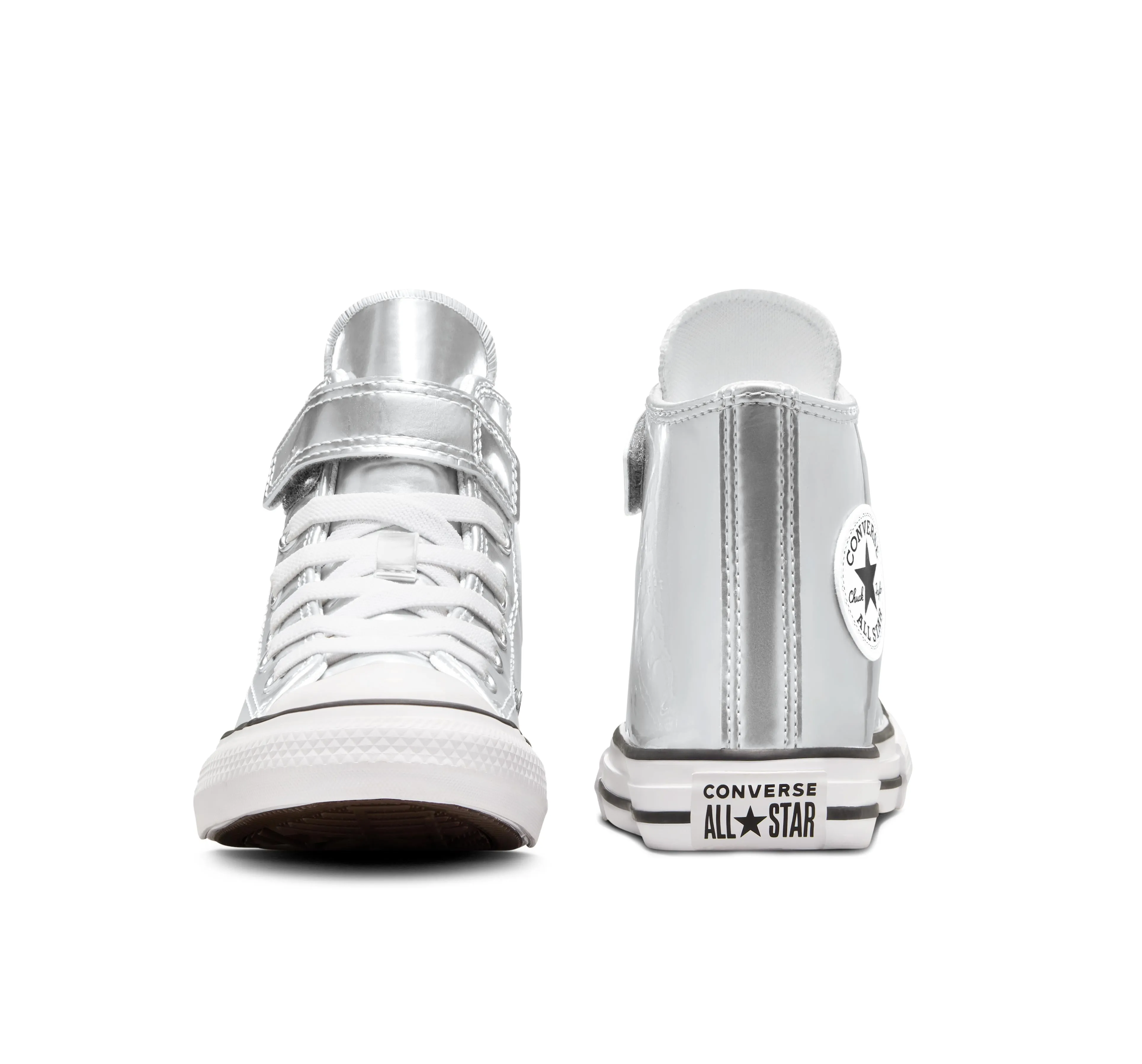 CONVERSE KID CT HI SHINE 1V - SILVER