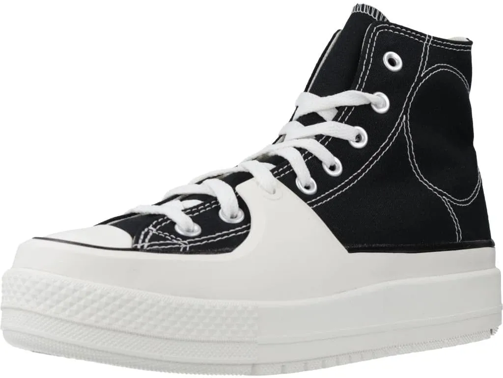 Converse Men's Low-Top Sneakers, Black Vintage White Egret, 7.5