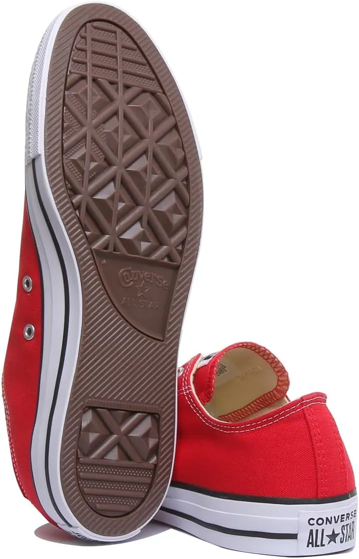 Converse Unisex Chuck Taylor All Star Ox Low Top Classic Red Sneaker