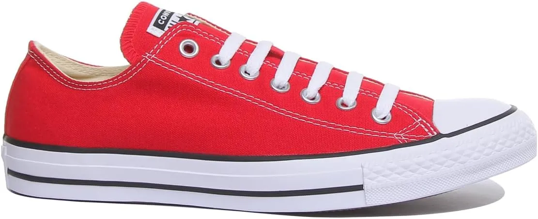 Converse Unisex Chuck Taylor All Star Ox Low Top Classic Red Sneaker