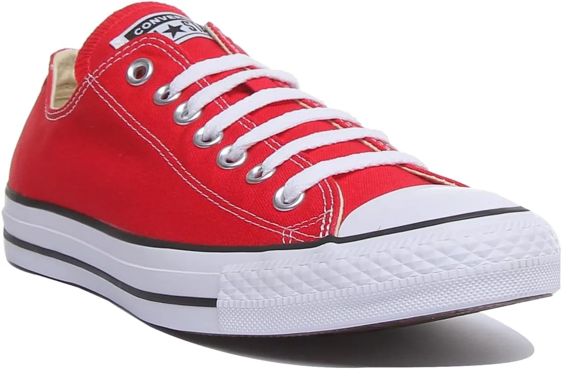Converse Unisex Chuck Taylor All Star Ox Low Top Classic Red Sneaker