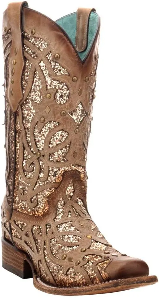 Corral Boots Womens C3275 Casual Western Cowboy Shoes,