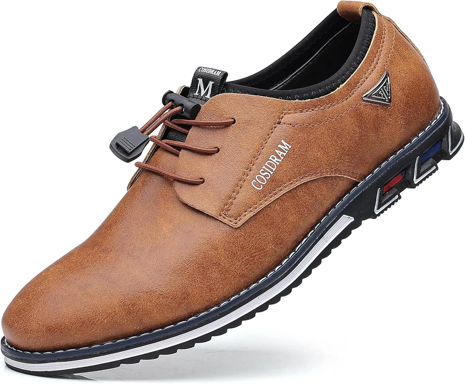 COSIDRAM Mens Casual Shoes Business Slip-on Shoes Comfort Fashion Office Shoes for Male