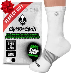 Crew Socks - Pack of 6 - Cushioned Athletic Socks for Women & Men - Breathable Cotton Blend - Low-Cut Length