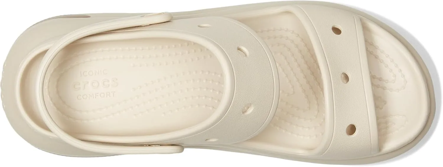 Crocs Unisex-Adult Classic Mega Crush Sandal Wedge