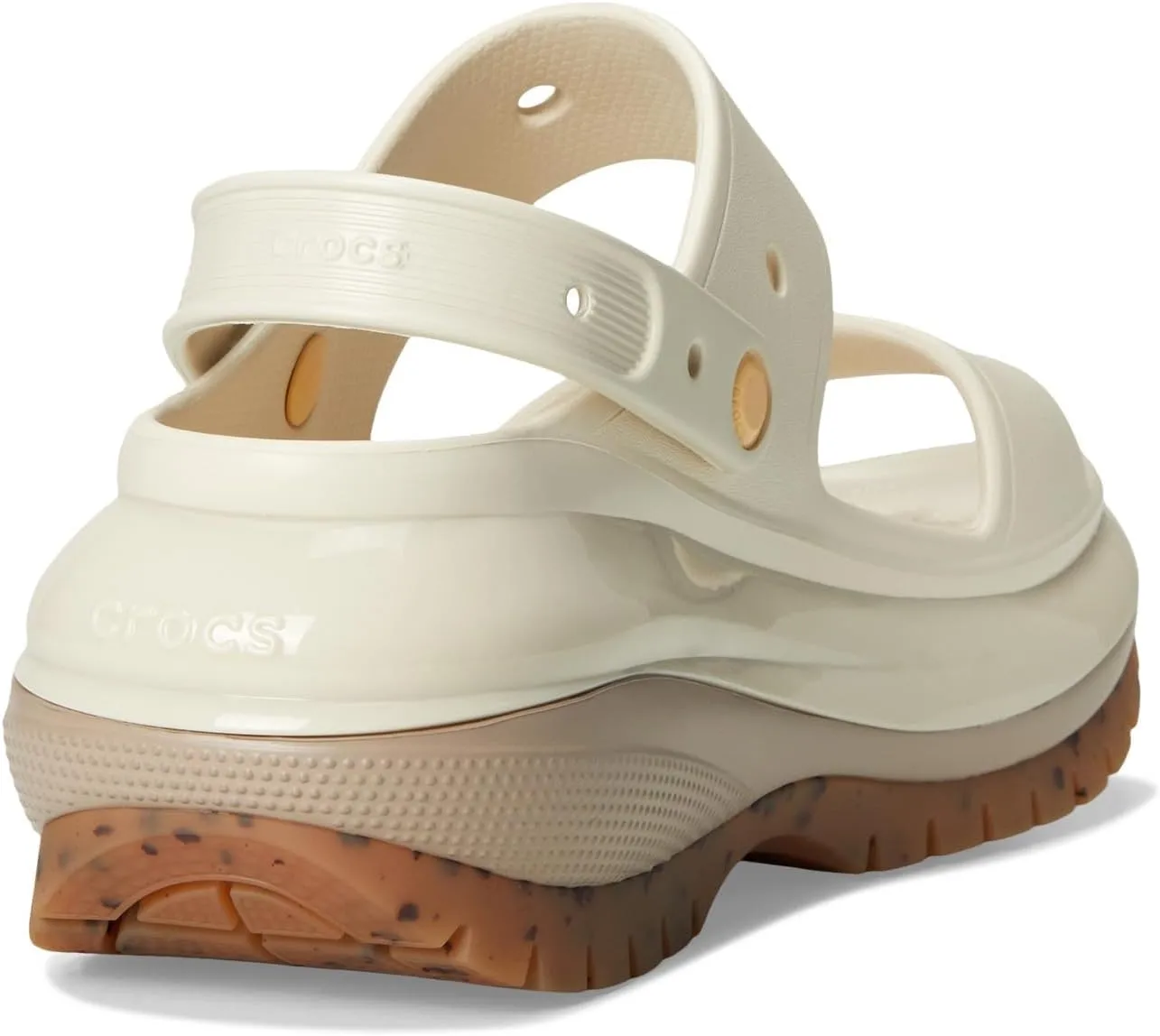 Crocs Unisex-Adult Classic Mega Crush Sandal Wedge