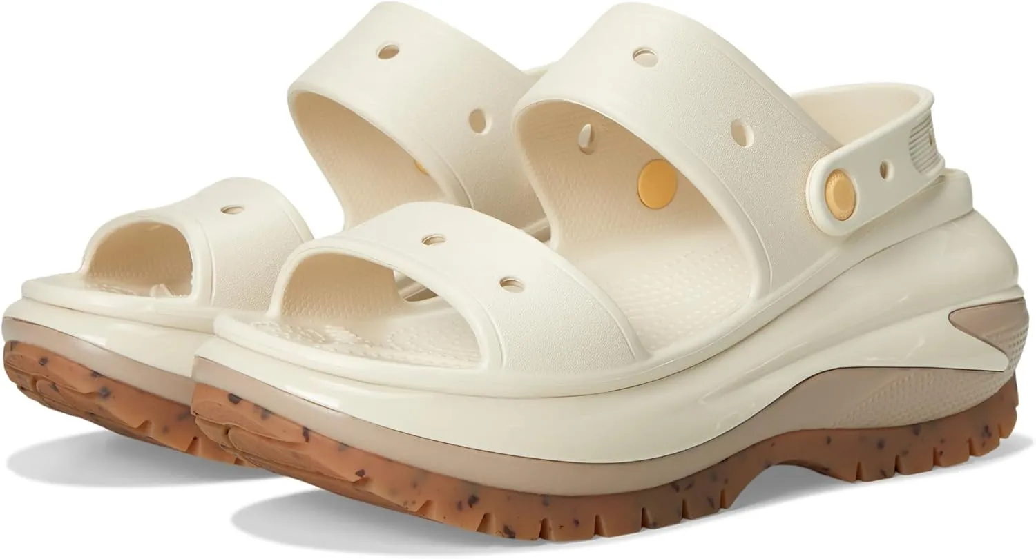 Crocs Unisex-Adult Classic Mega Crush Sandal Wedge