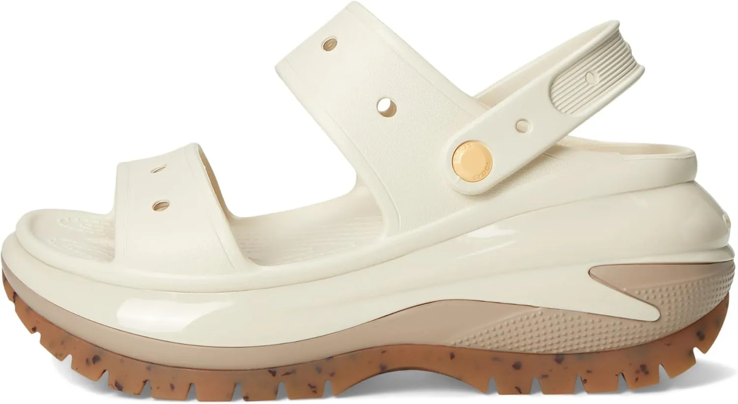 Crocs Unisex-Adult Classic Mega Crush Sandal Wedge