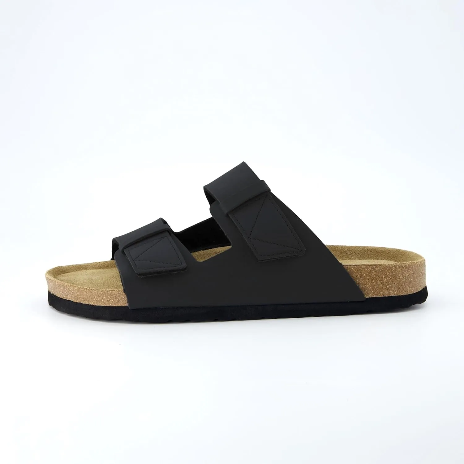 CUSHIONAIRE Men's Lynx Cork footbed Sandal with  Comfort