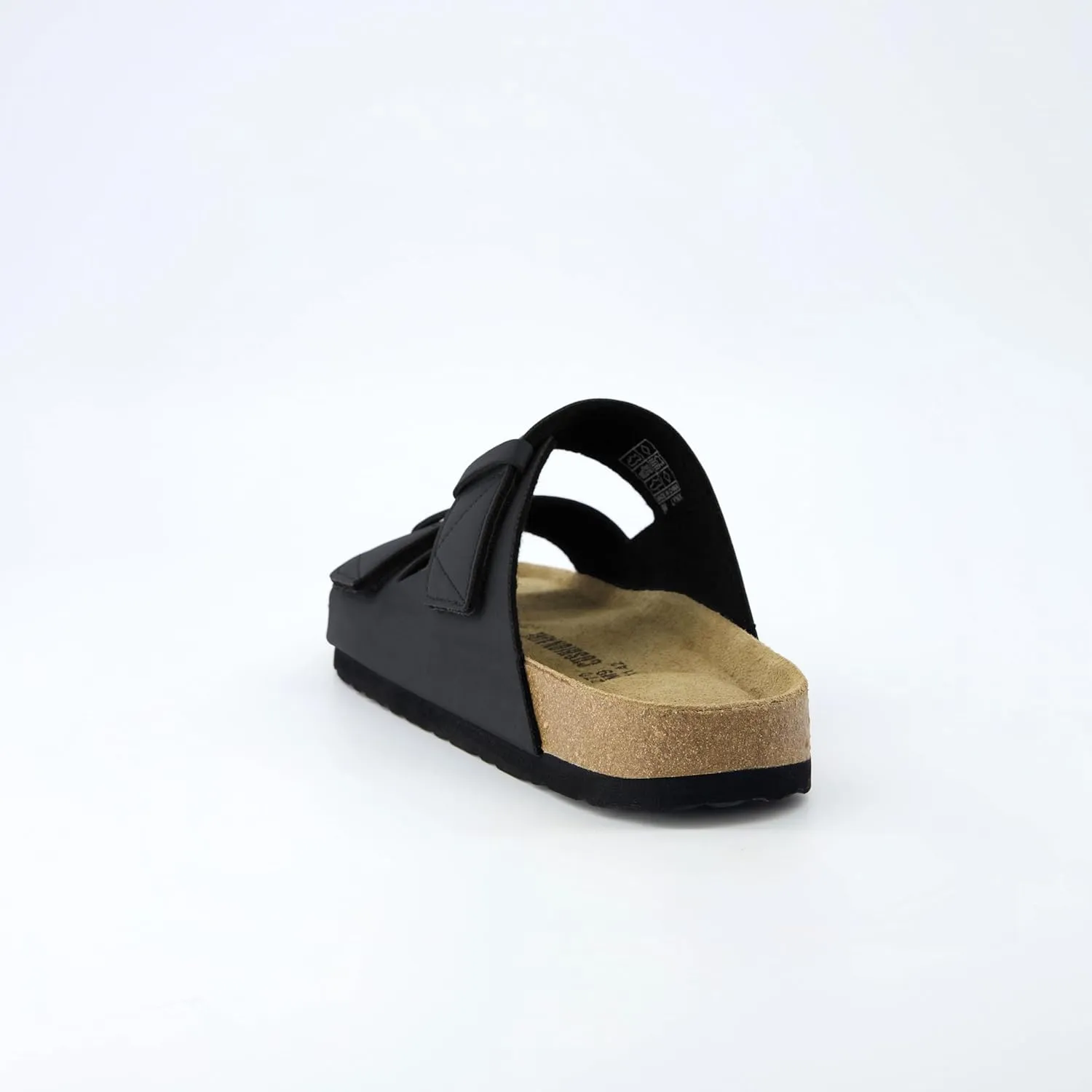 CUSHIONAIRE Men's Lynx Cork footbed Sandal with  Comfort
