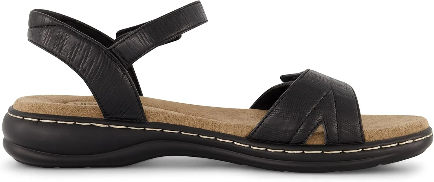 CUSHIONAIRE Women's Bloom comfort sandal with  Comfort Foam and Wide Widths Available