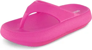 CUSHIONAIRE Women's Fling recovery cloud pool slides sandal with  Comfort