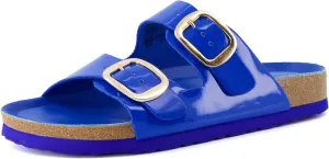 CUSHIONAIRE Women's Lang Cork footbed Sandal with  Comfort