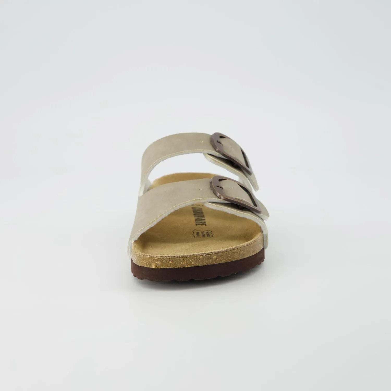CUSHIONAIRE Women's Lang Cork footbed Sandal with  Comfort