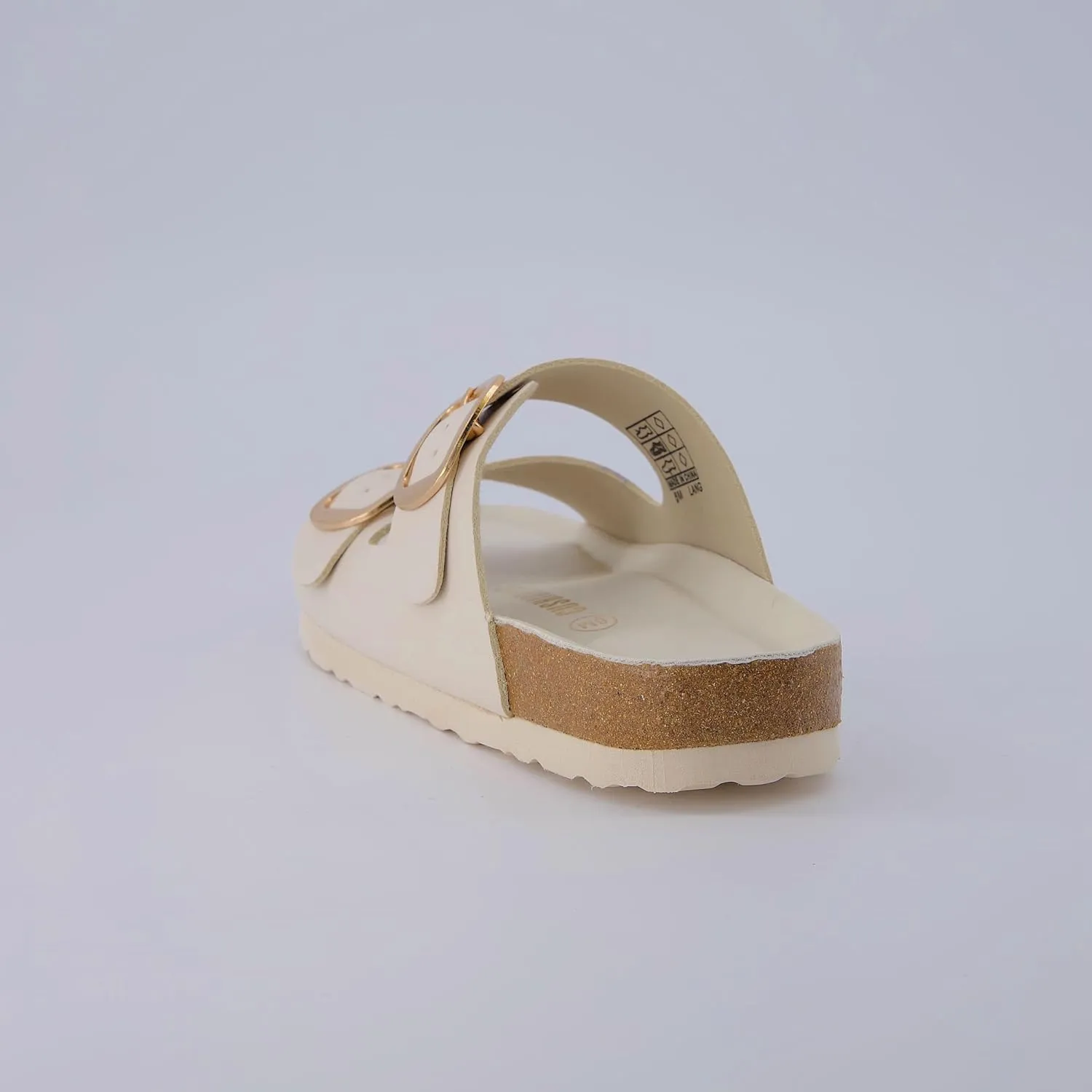 CUSHIONAIRE Women's Lang Cork footbed Sandal with  Comfort