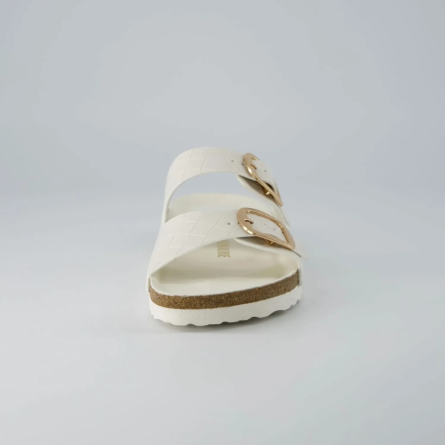 CUSHIONAIRE Women's Lang Cork footbed Sandal with  Comfort