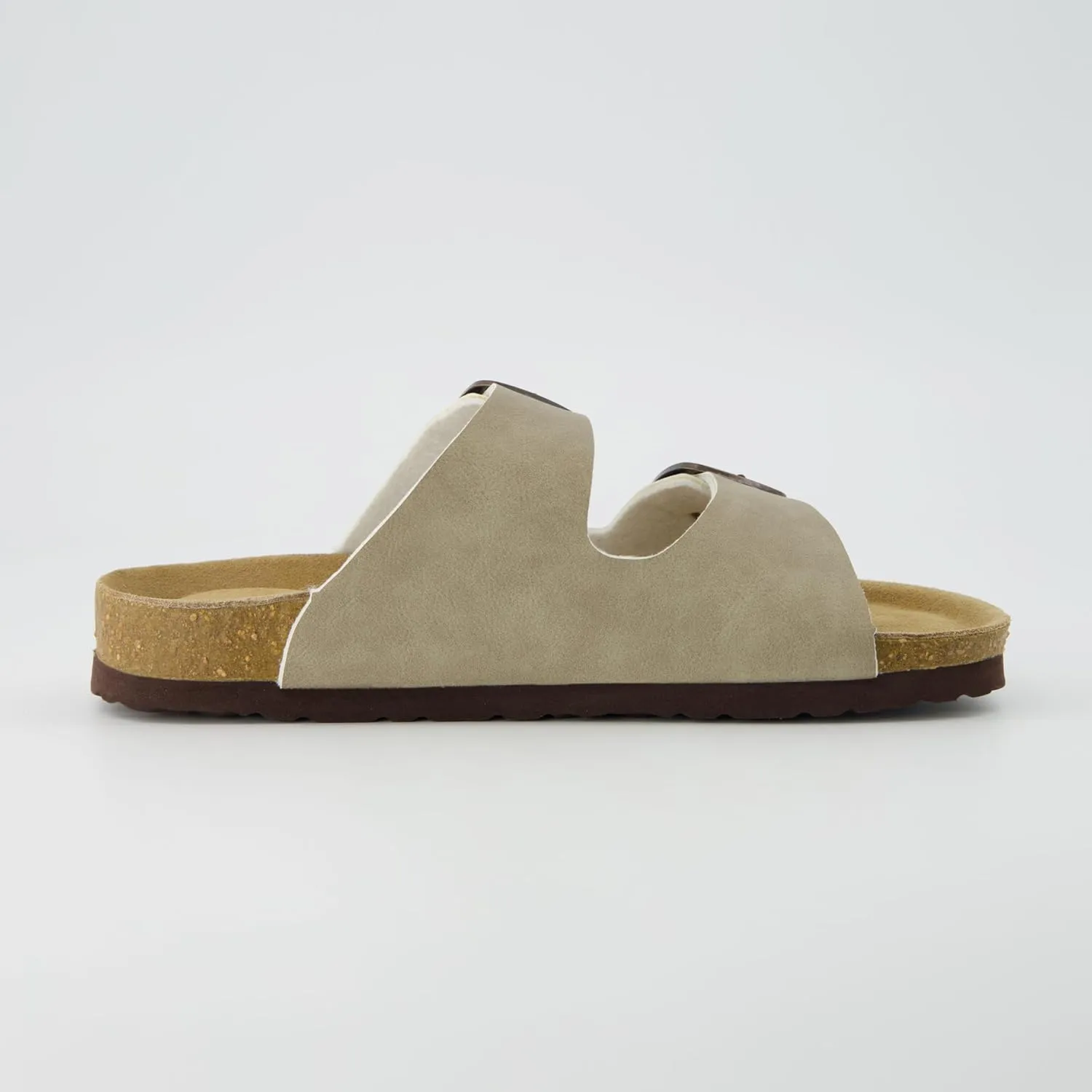 CUSHIONAIRE Women's Lang Cork footbed Sandal with  Comfort