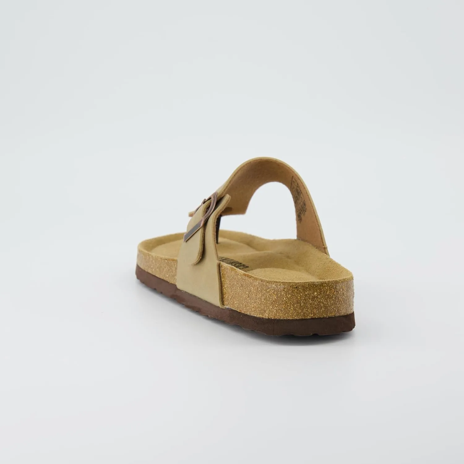 CUSHIONAIRE Women's Leah Cork Footbed Sandal With  Comfort