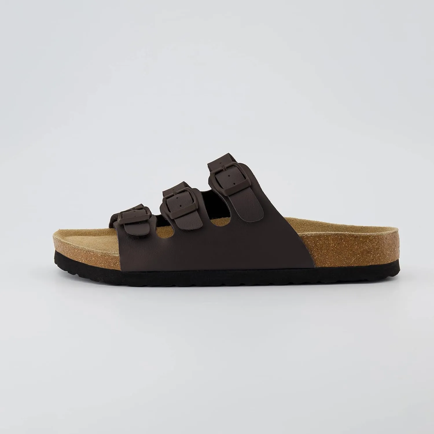 CUSHIONAIRE Women's Lela Cork footbed Sandal with  Comfort