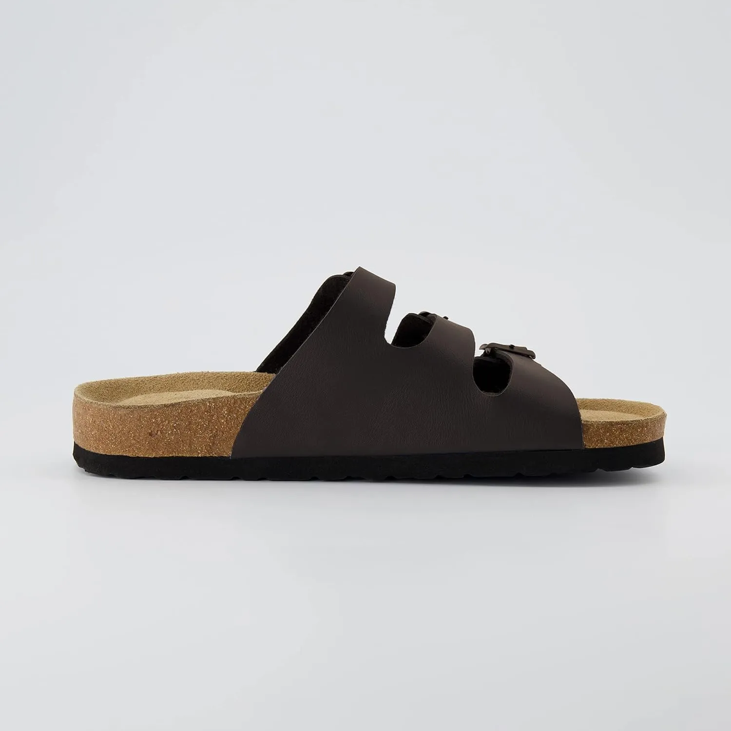 CUSHIONAIRE Women's Lela Cork footbed Sandal with  Comfort