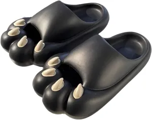 Cute Novelty Bear Claw Pillow Slipper Cloud Slides Non-Slip Summer Slipper
