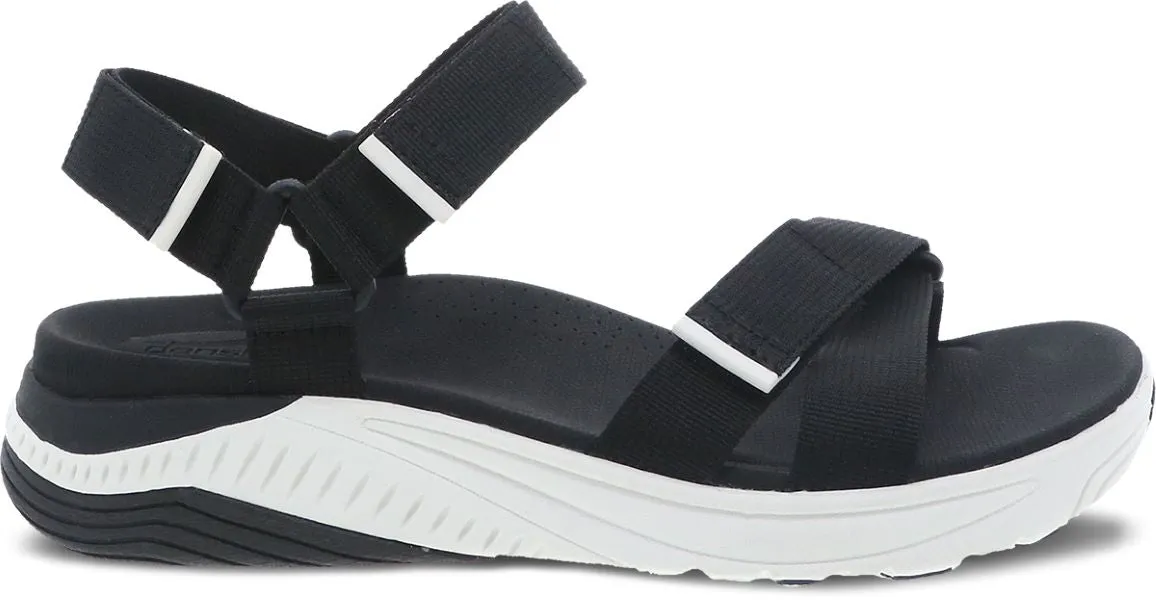 Dansko Black Racquel Webbing Womens Sandals 4915-500200