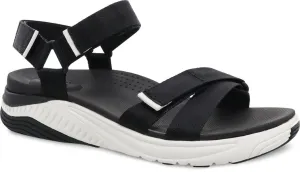 Dansko Black Racquel Webbing Womens Sandals 4915-500200