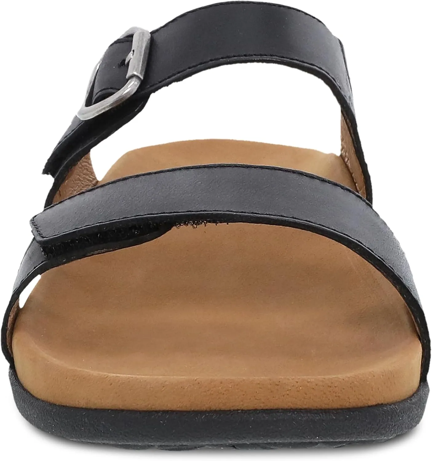 Dansko Justine Adjustable Sandal for Women - Leather Linings and Uppers for All-Day Comfort - Dual-Density EVA Footbed and Lightweight Rubber Outsole for Long-Lasting Wear