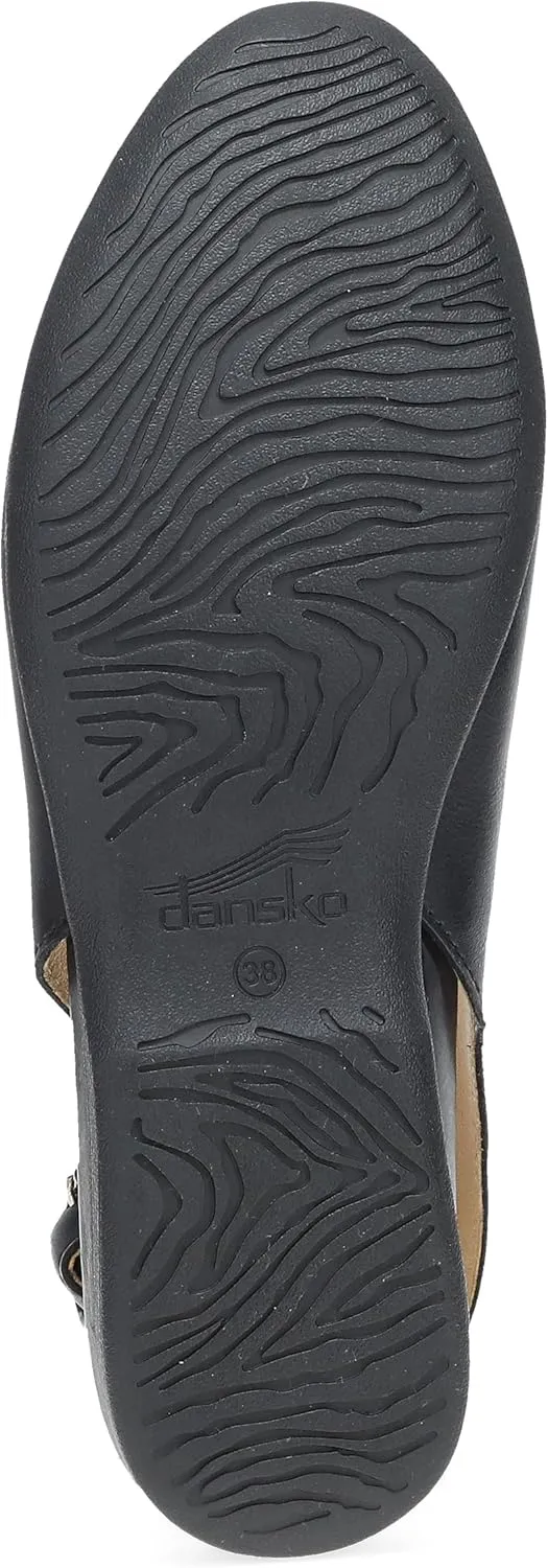 Dansko Lea Slingback Flats for Women - Comfortable Flats with Arch Support for Comfort