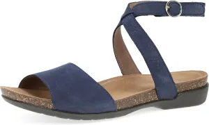 Dansko Rafferty Sandal for Women – Memory Foam and Cork Footbed for Comfort and Arch Support – Lightweight Rubber Outsole for Long-Lasting Wear
