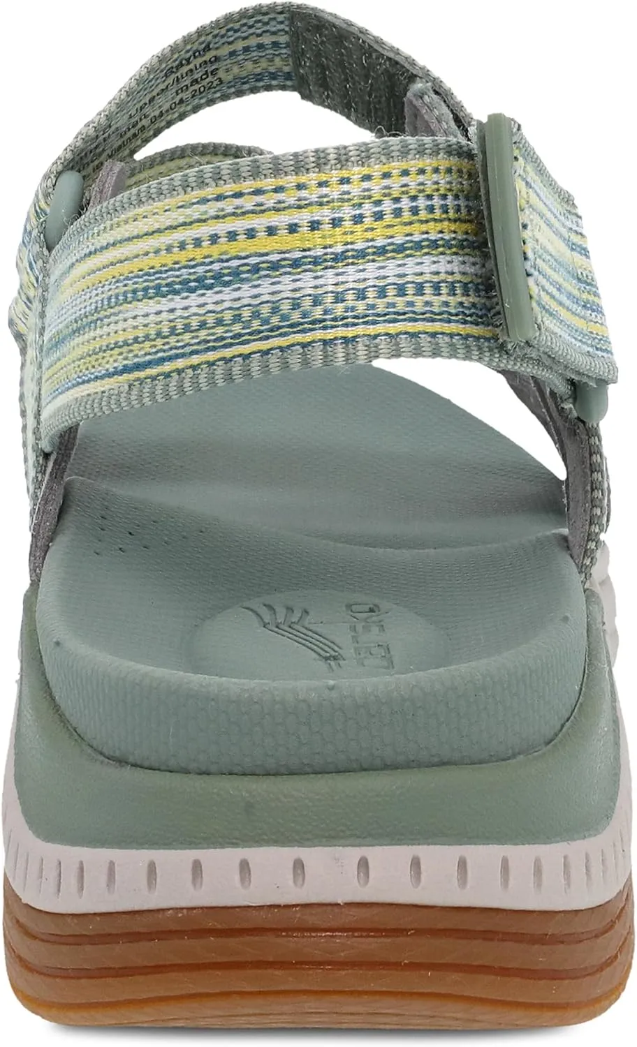 Dansko Rayna Fully Adjustable Sport Sandal for Women - Lightweight EVA Midsole and Rubber Outsole - Natural Arch Technology for Added Support - Hook and Loop Closure