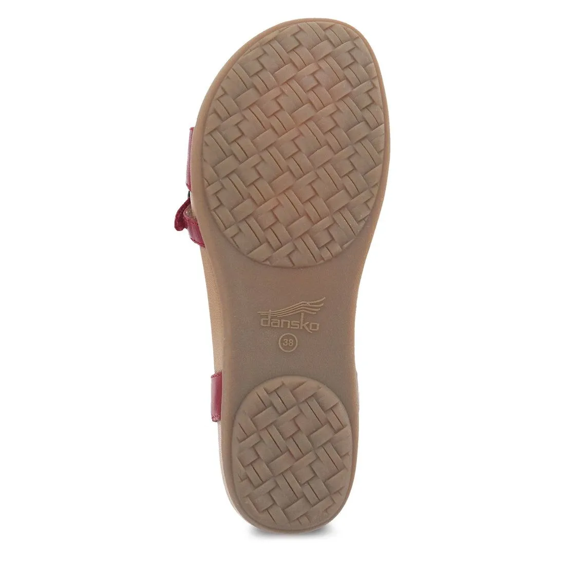 Dansko Women's Janelle Red Glazed Kid Leather 6210040300