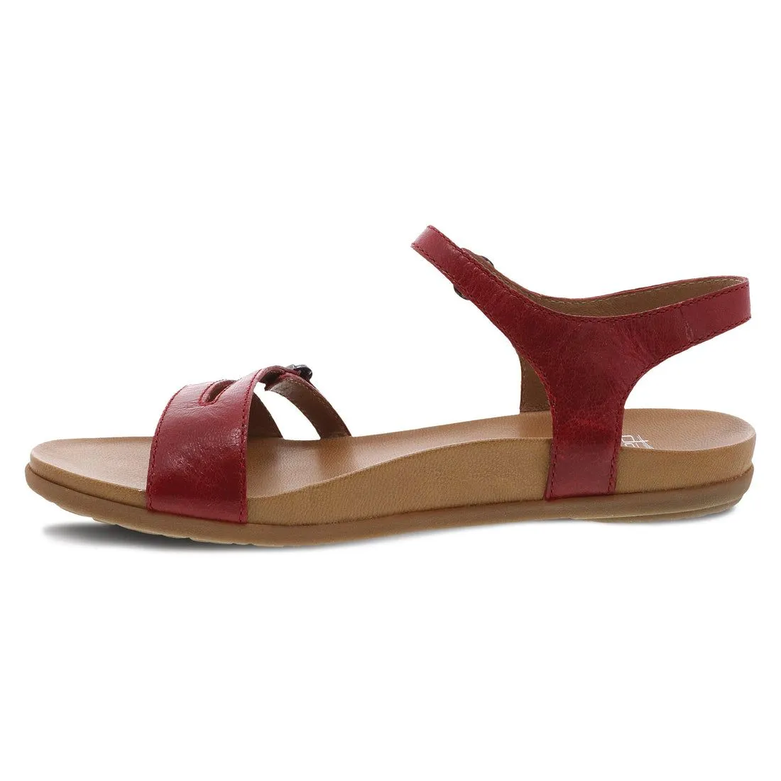 Dansko Women's Janelle Red Glazed Kid Leather 6210040300