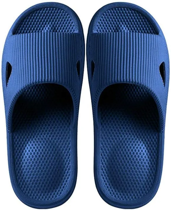 Dayiss Massage Foam Bathroom Slippers Non-Slip Spa Shower Sandal Shoes for Mens/Womens Quick Drying
