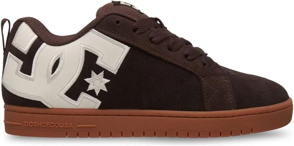 DC Men's Court Graffik Casual Low Top Skate Shoe Sneaker